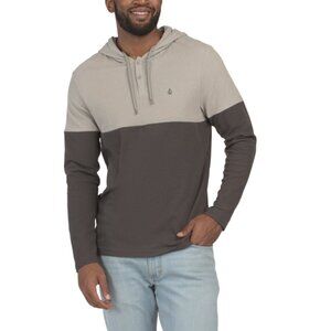 VOLCOM Asphalt/dark Black Nunez Color Block Thermal Top